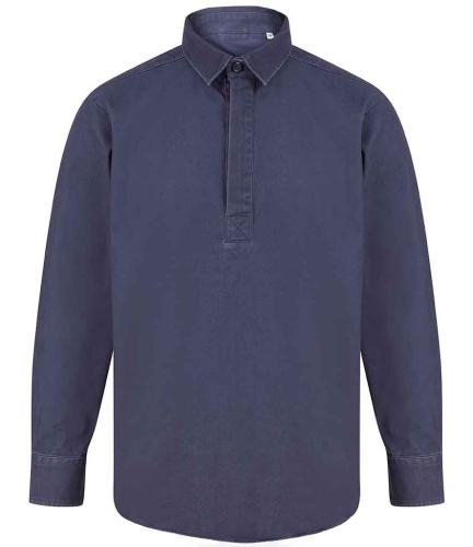 Front Row Pullover Drill Shirt - WNV - XXL